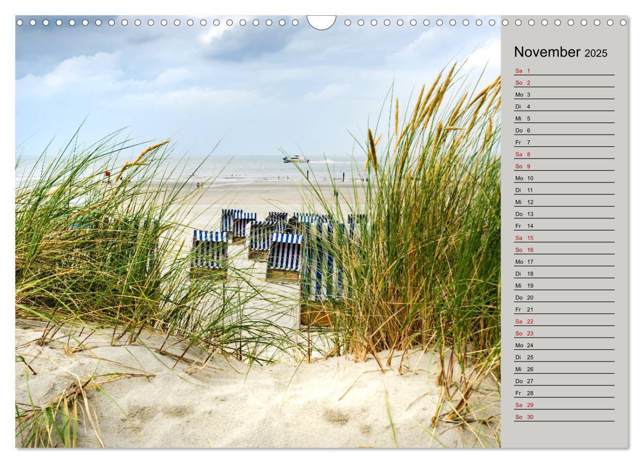 Bild: 9783435343492 | NORDERNEY Geburtstagskalender mit Planerfunktion (Wandkalender 2025...