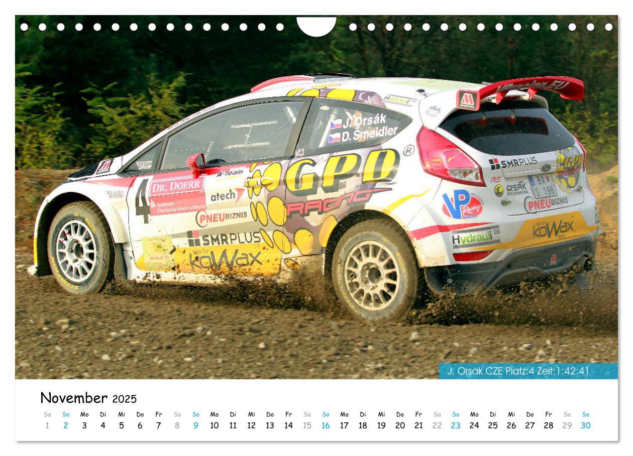 Bild: 9783435337682 | Lausitz-Rallye Kalender (Wandkalender 2025 DIN A4 quer), CALVENDO...