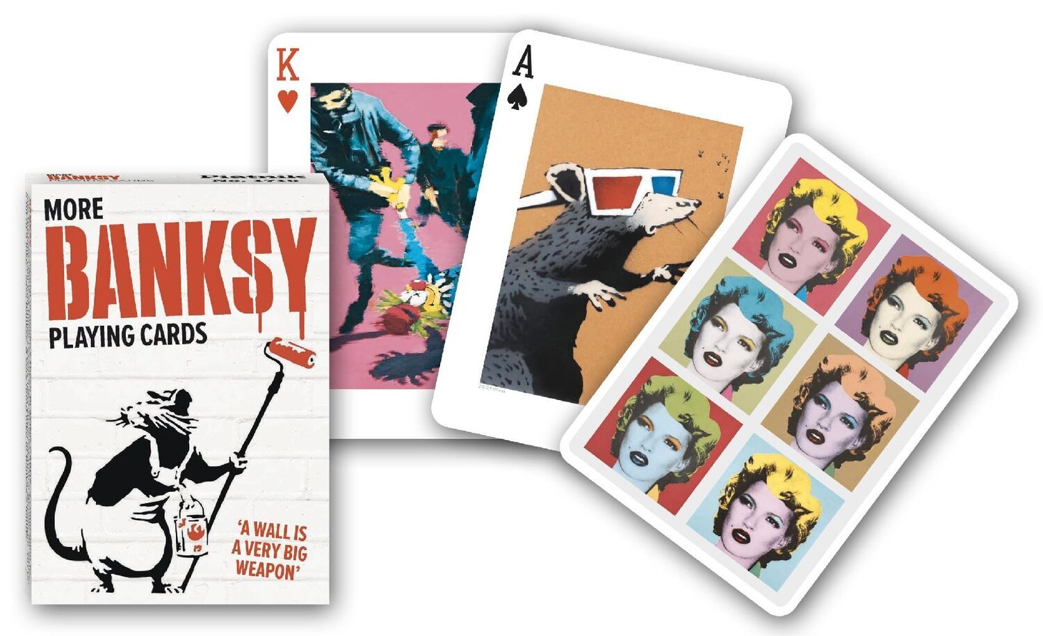 Cover: 9001890171611 | Sammelkarten Banksy II | Sammlerkarten 55 Karten | Spiel | 1716 | 2024