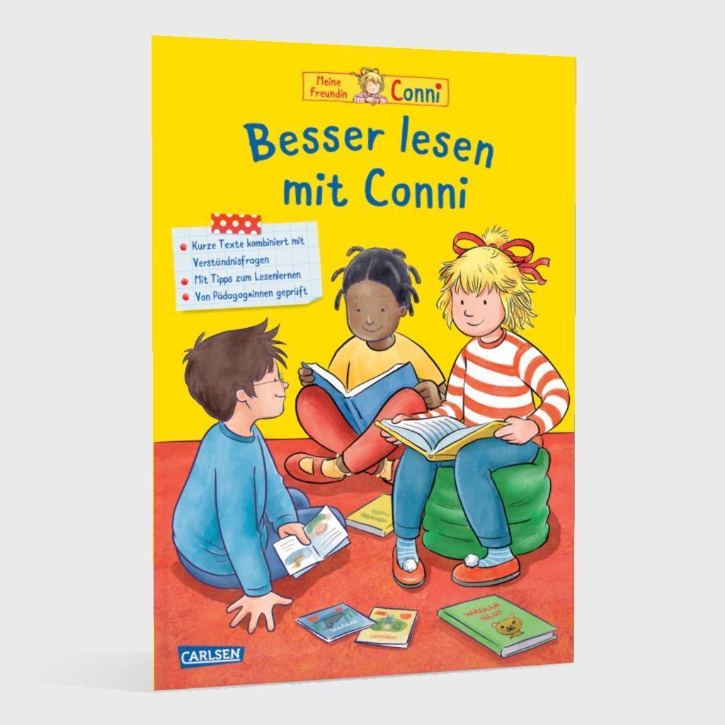 Bild: 9783551191298 | Conni Gelbe Reihe (Beschäftigungsbuch): Besser lesen mit Conni | Buch