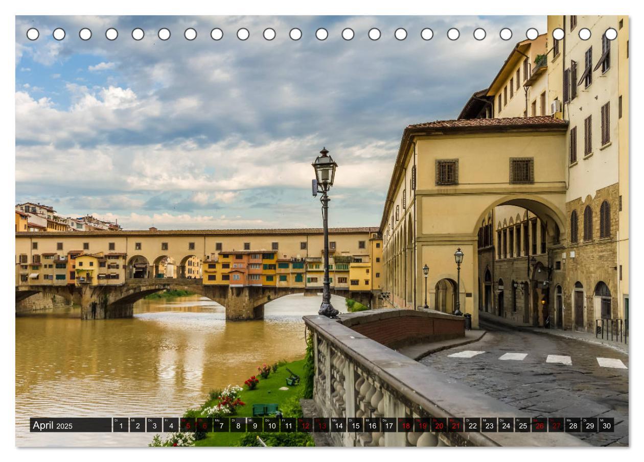 Bild: 9783435455393 | Impressionen aus FLORENZ (Tischkalender 2025 DIN A5 quer), CALVENDO...