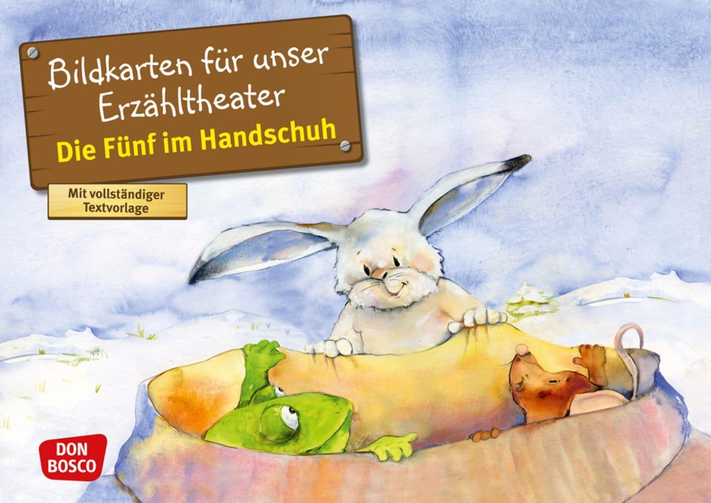 Cover: 4260179514463 | Die Fünf im Handschuh. Kamishibai Bildkartenset. | Box | Deutsch