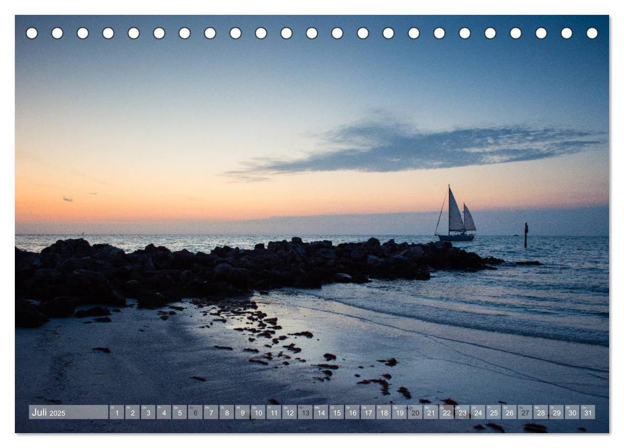 Bild: 9783435601417 | Florida. Sonne und Meer (Tischkalender 2025 DIN A5 quer), CALVENDO...