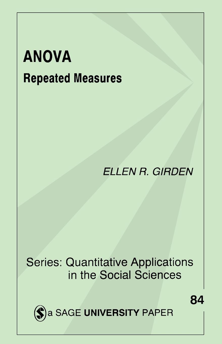 Cover: 9780803942578 | Anova | Repeated Measures | Ellen R. Girden | Taschenbuch | Englisch