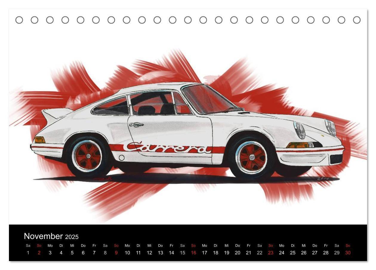 Bild: 9783435497973 | Porsche inspired Artwork by Reinhold Art´s (Tischkalender 2025 DIN...