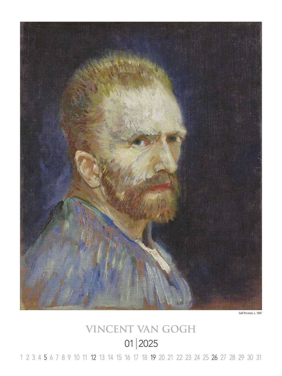 Bild: 4251732344023 | Vincent van Gogh 2025 - Bild-Kalender 42x56 cm - Kunst-Kalender -...