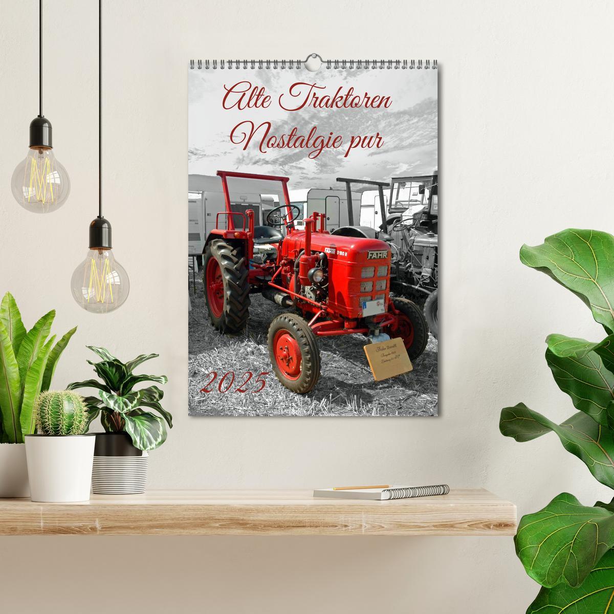 Bild: 9783435950171 | Alte Traktoren Nostalgie pur (Wandkalender 2025 DIN A3 hoch),...