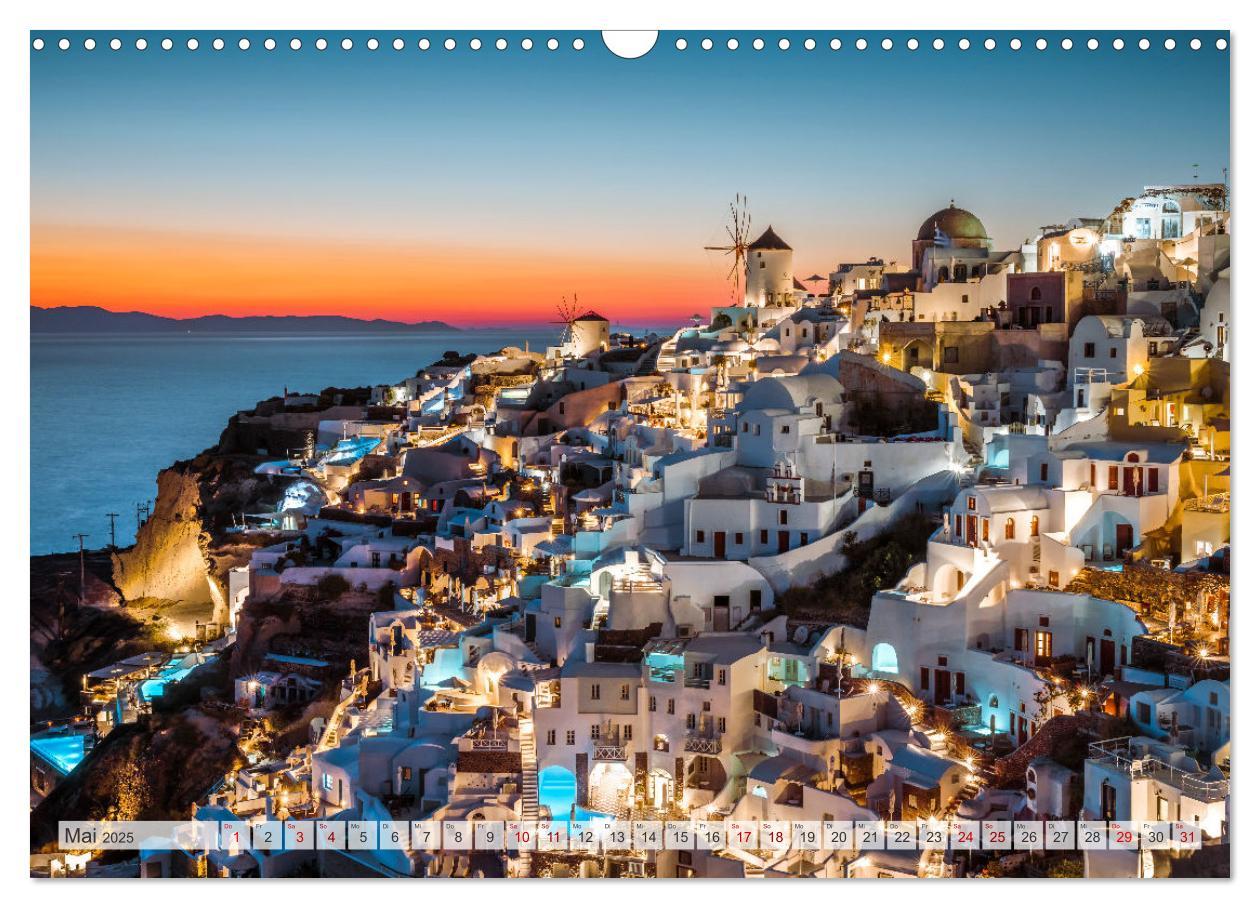 Bild: 9783383950933 | Wunderbares Santorini - Matteo Colombo (Wandkalender 2025 DIN A3...