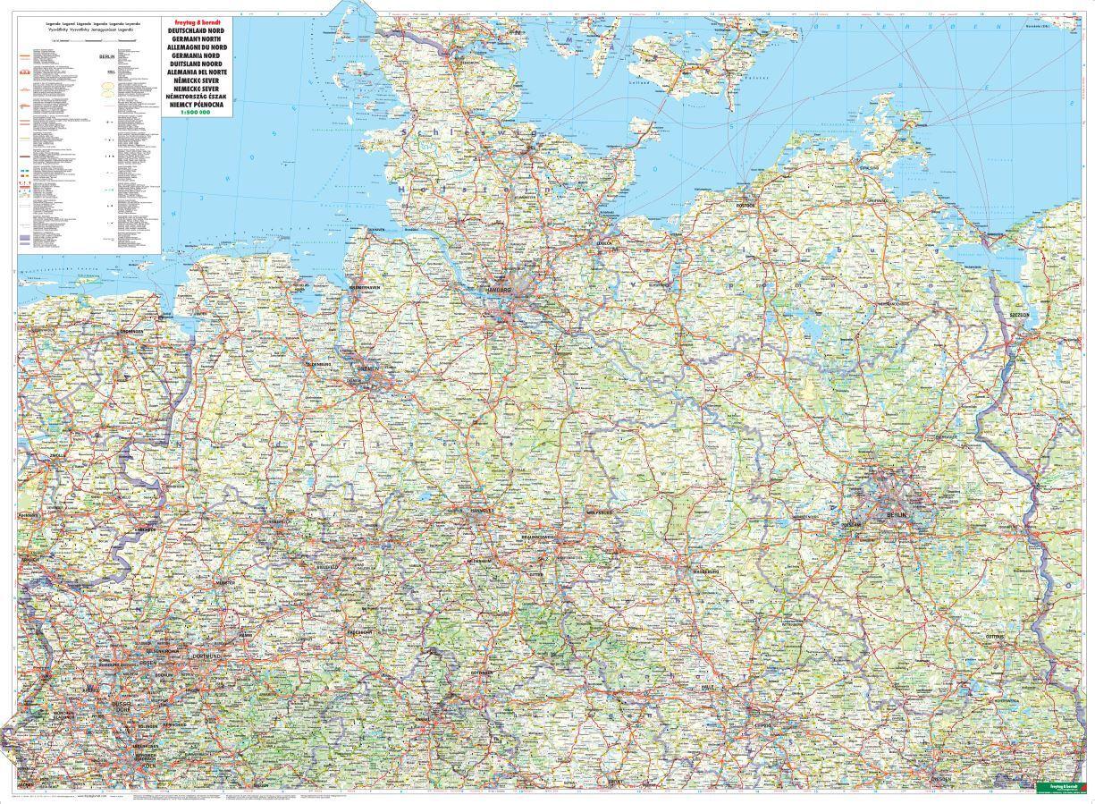 Bild: 9783850848596 | Deutschland, Straßenkarte 1:500.000, freytag &amp; berndt | KG | Deutsch