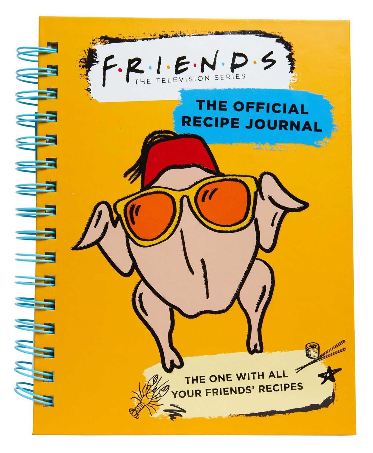 Cover: 9781647222628 | Friends: The Official Recipe Journal | Insight Editions | Buch | 2020