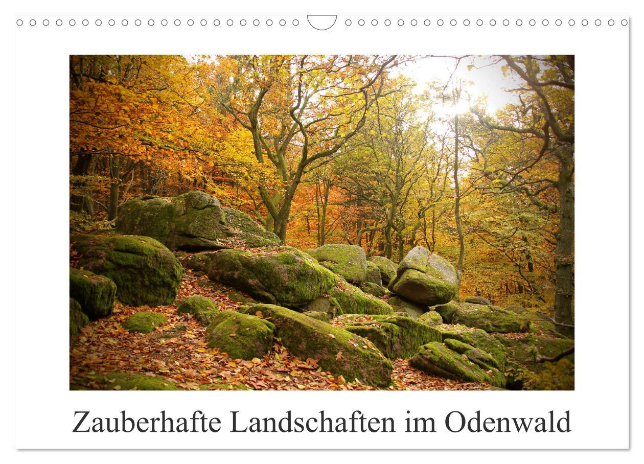 Cover: 9783435405060 | Zauberhafte Landschaften im Odenwald (Wandkalender 2025 DIN A3...