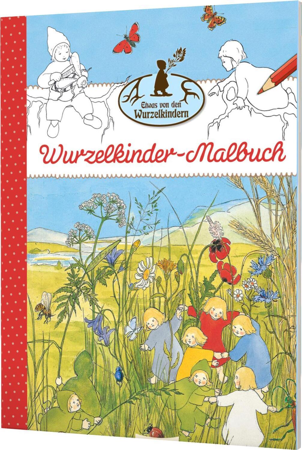 Cover: 9783480236152 | Etwas von den Wurzelkindern: Wurzelkinder-Malbuch | Sibylle von Olfers