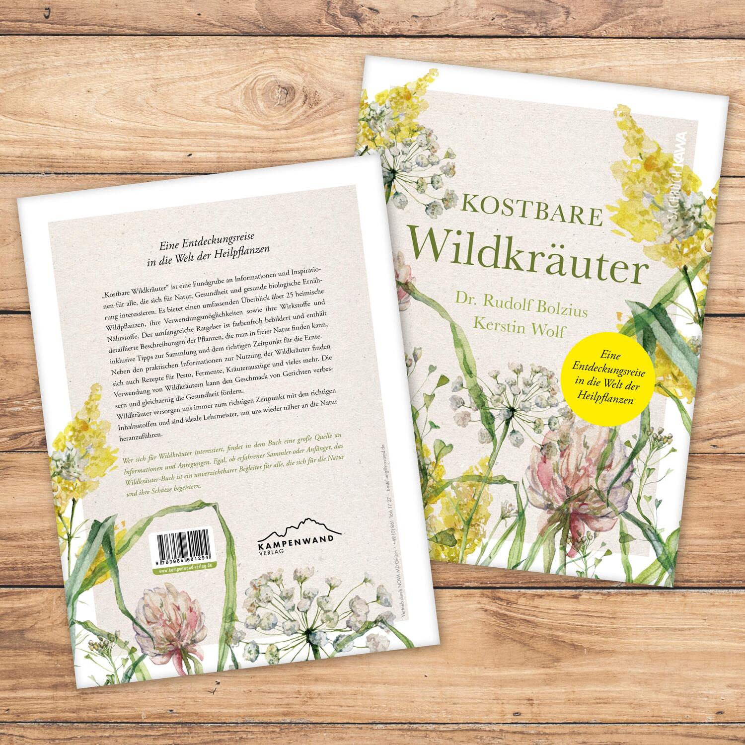 Bild: 9783986601294 | Kostbare Wildkräuter | Kerstin Wolf (u. a.) | Buch | 180 S. | Deutsch