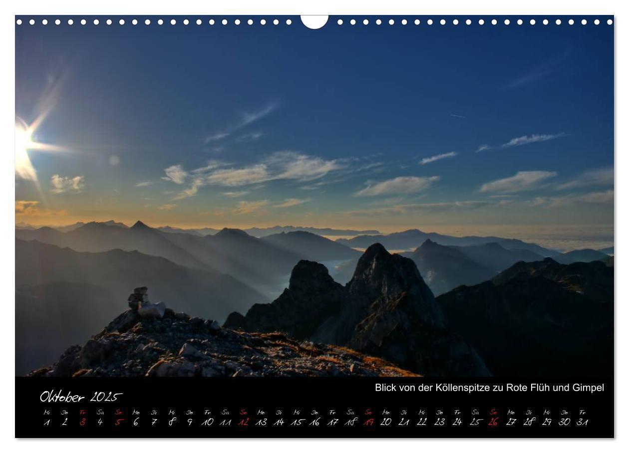 Bild: 9783435837892 | Allgäuer Bergblicke (Wandkalender 2025 DIN A3 quer), CALVENDO...