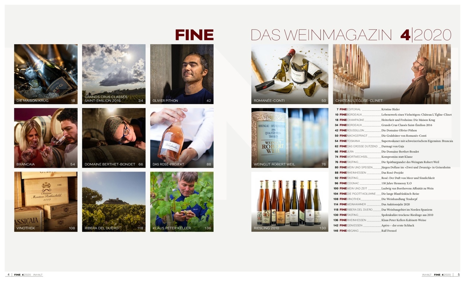 Bild: 9783960330783 | FINE Das Weinmagazin 04/2020 | 51. Ausgabe | Ralf Frenzel (u. a.)