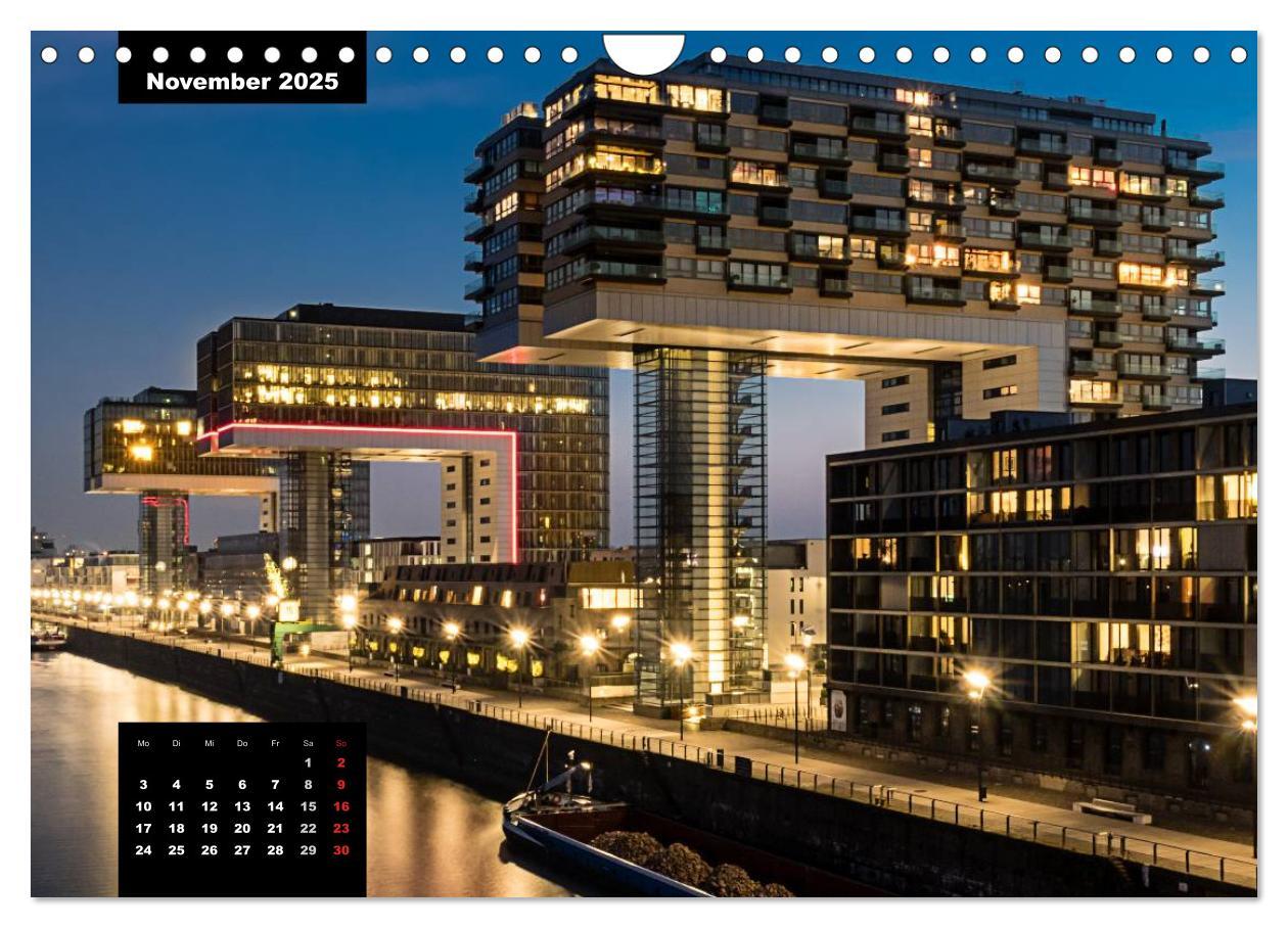 Bild: 9783435621347 | City Lights - Lichter der Nacht (Wandkalender 2025 DIN A4 quer),...