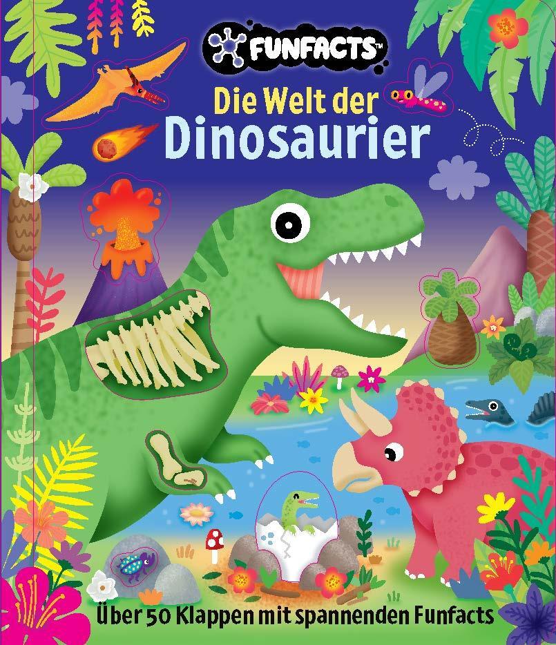 Cover: 9783863188818 | FUNFACTS: Die Welt der Dinosaurier | Jennie Bradley | Buch | 12 S.