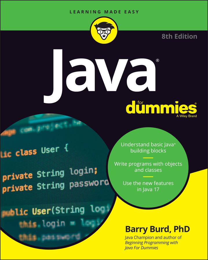 Cover: 9781119861645 | Java For Dummies | For Dummies | Barry Burd | Taschenbuch | 512 S.