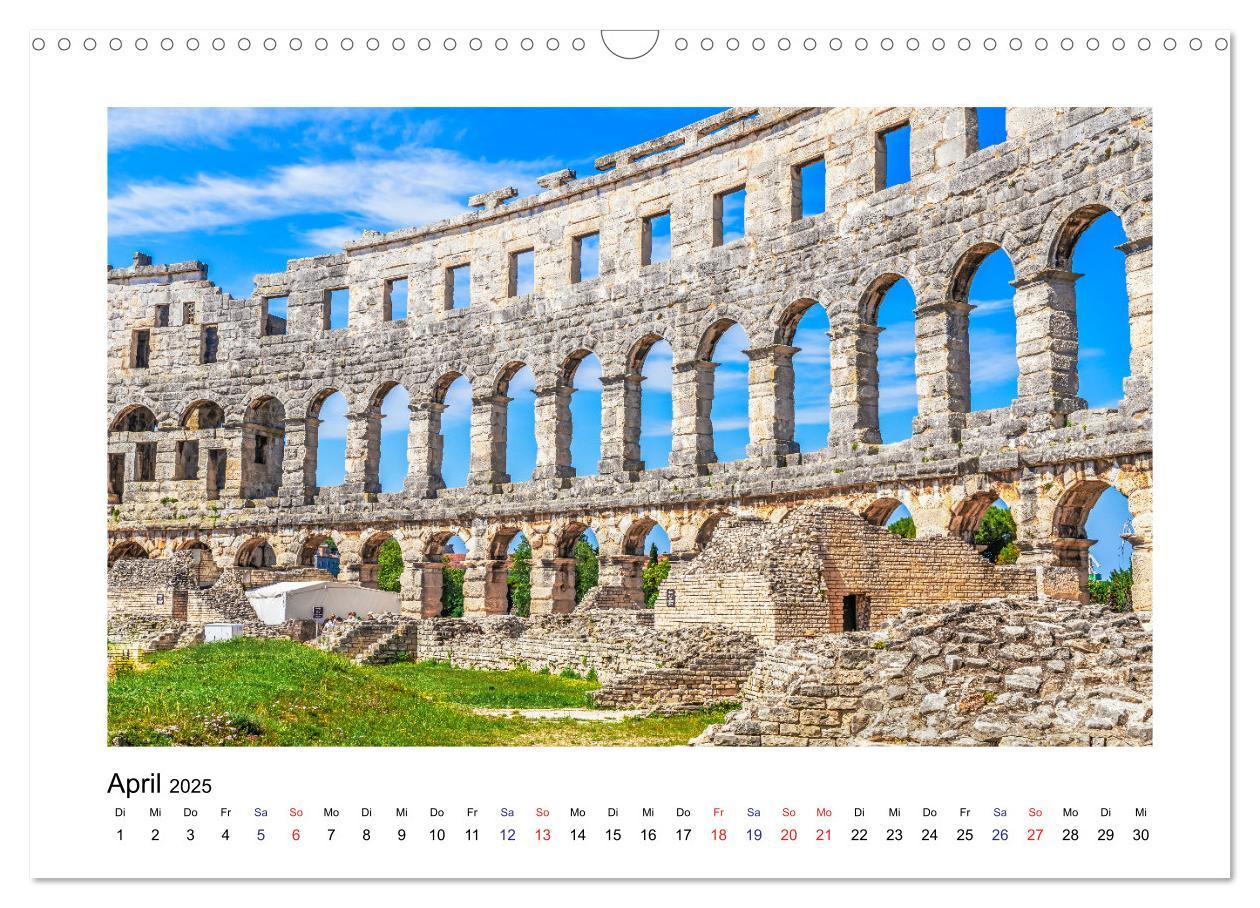 Bild: 9783435175826 | Istrien - Piran ¿ Novigrad ¿ Rovinj ¿ Pula (Wandkalender 2025 DIN...