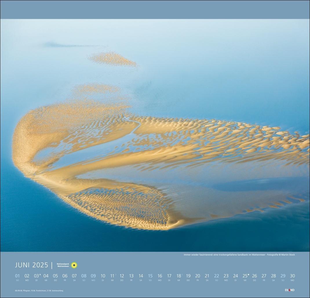 Bild: 9783964023124 | Nationalpark Wattenmeer Edition Kalender 2025 - Martin Stock | 13 S.