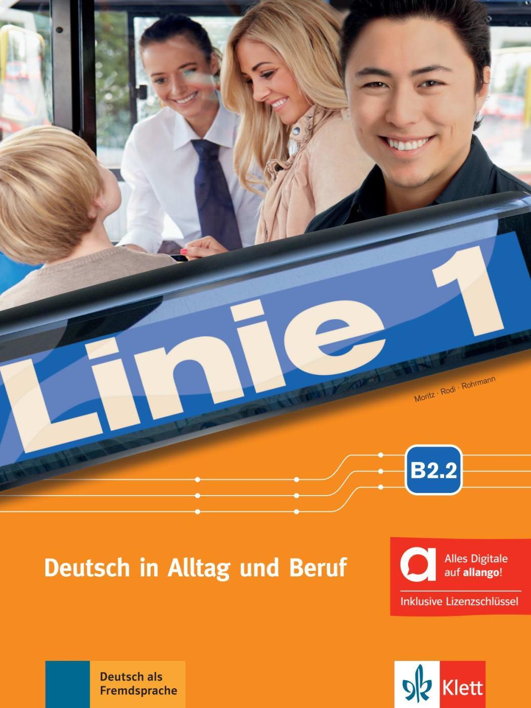 Cover: 9783126073011 | Linie 1 B2.2 - Hybride Ausgabe allango. Kurs- und Übungsbuch Teil 2...