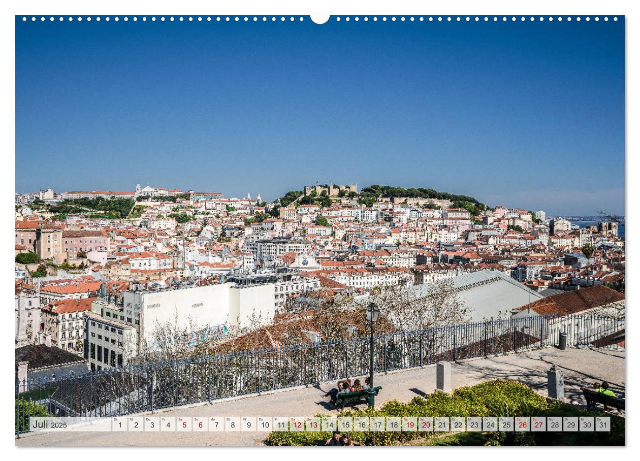 Bild: 9783435325832 | Lissabon Stadtansichten (Wandkalender 2025 DIN A2 quer), CALVENDO...