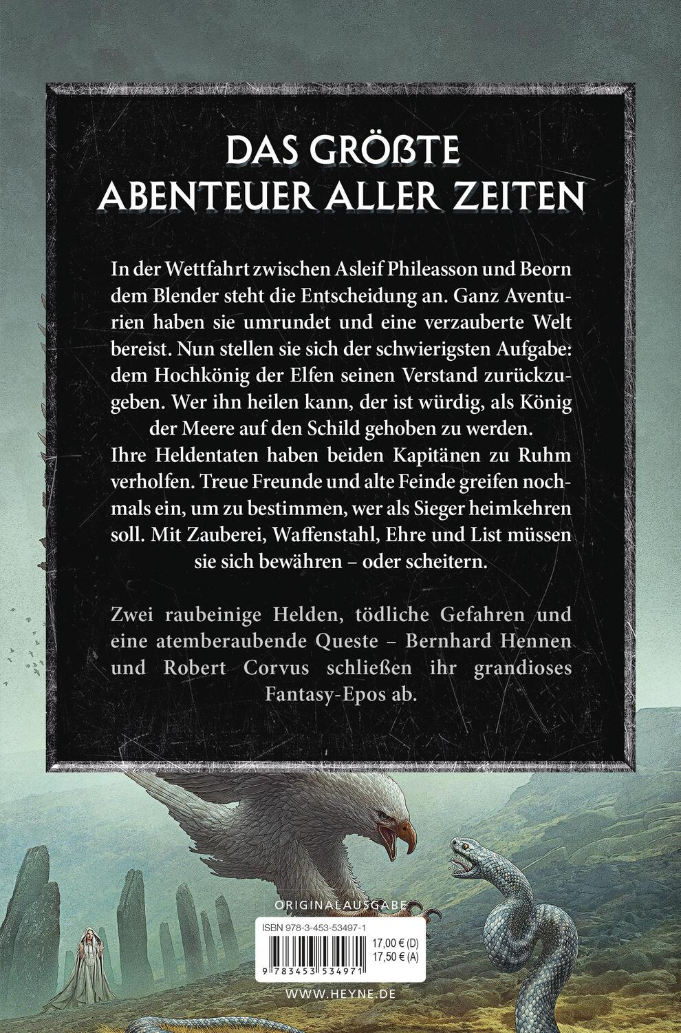 Bild: 9783453534971 | Die Phileasson-Saga - König der Meere | Roman | Hennen (u. a.) | Buch