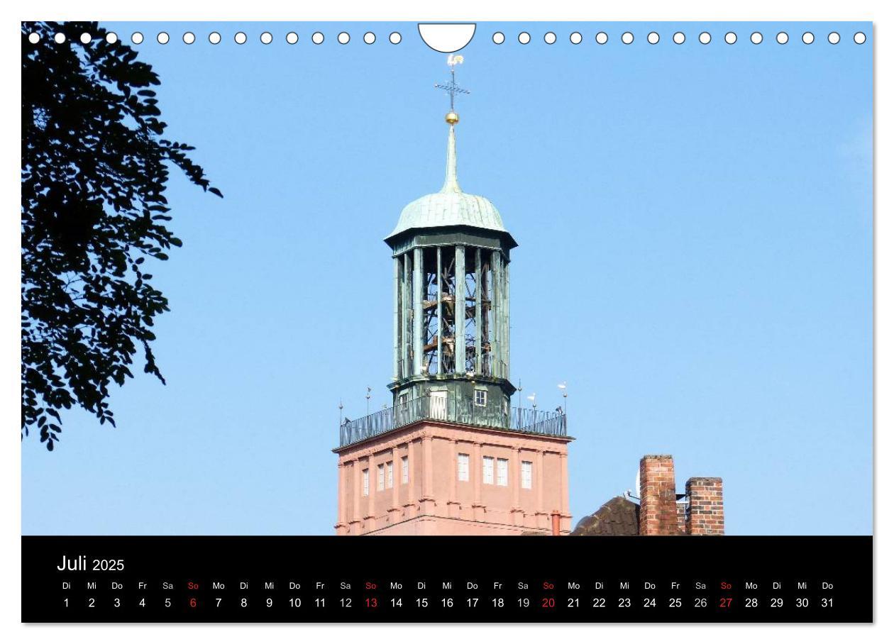 Bild: 9783435779826 | Darmstadt (Wandkalender 2025 DIN A4 quer), CALVENDO Monatskalender