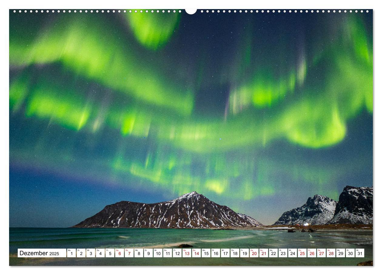 Bild: 9783383972249 | Licht des Nordens - LOFOTEN (hochwertiger Premium Wandkalender 2025...