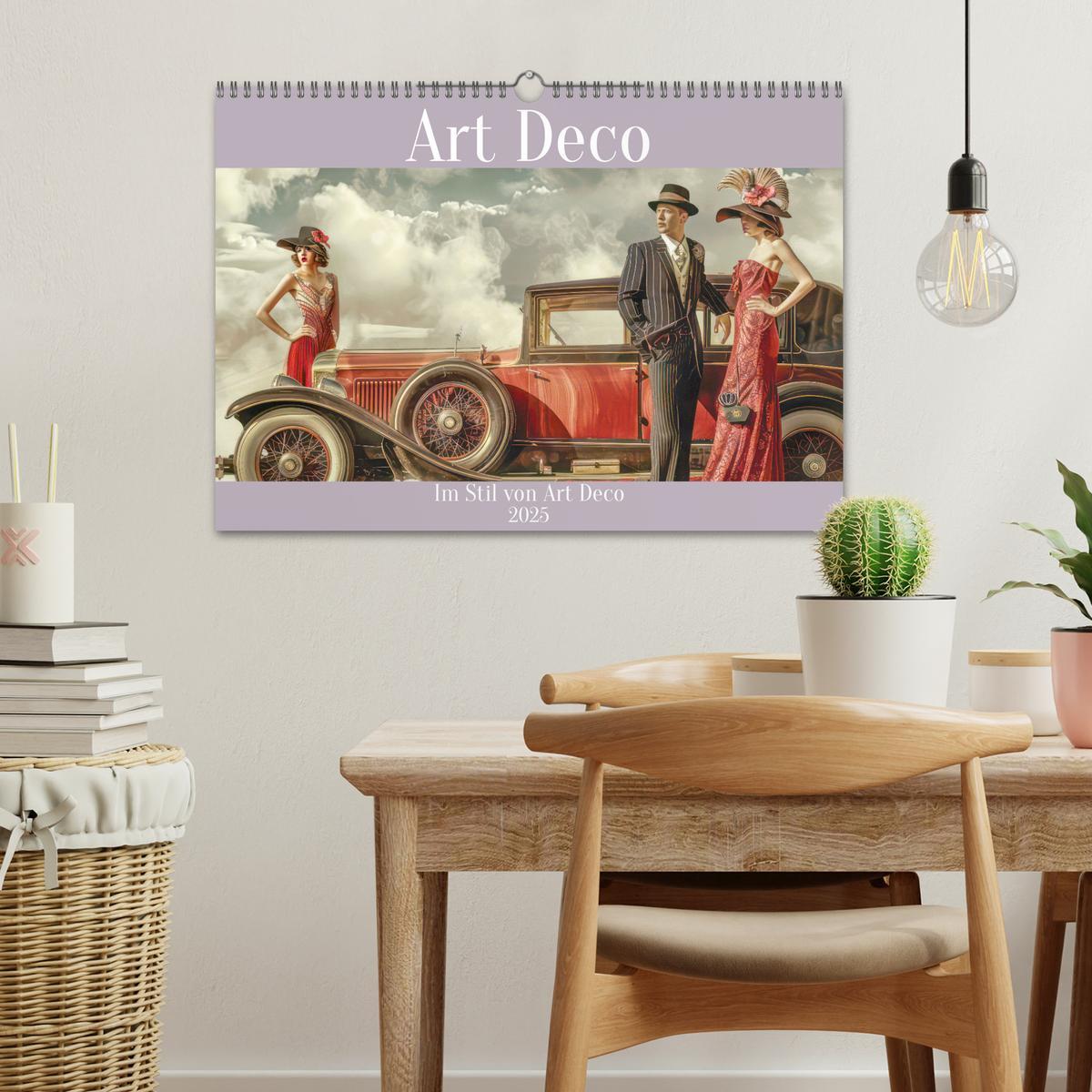 Bild: 9783457036334 | Art Deco - Im Stil von Art Deco (Wandkalender 2025 DIN A3 quer),...