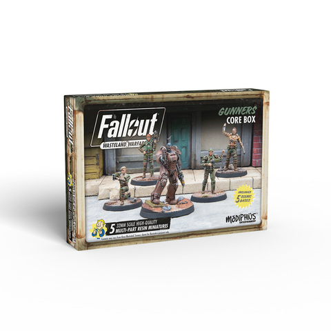 Cover: 5060523344352 | Fallout: Wasteland Warfare - Gunners: Core Box | englisch