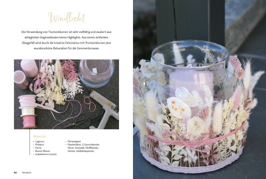 Bild: 9783838838014 | Trockenblumen und Floral Hoops | Blumige DIY-Interieur-Ideen | Jost