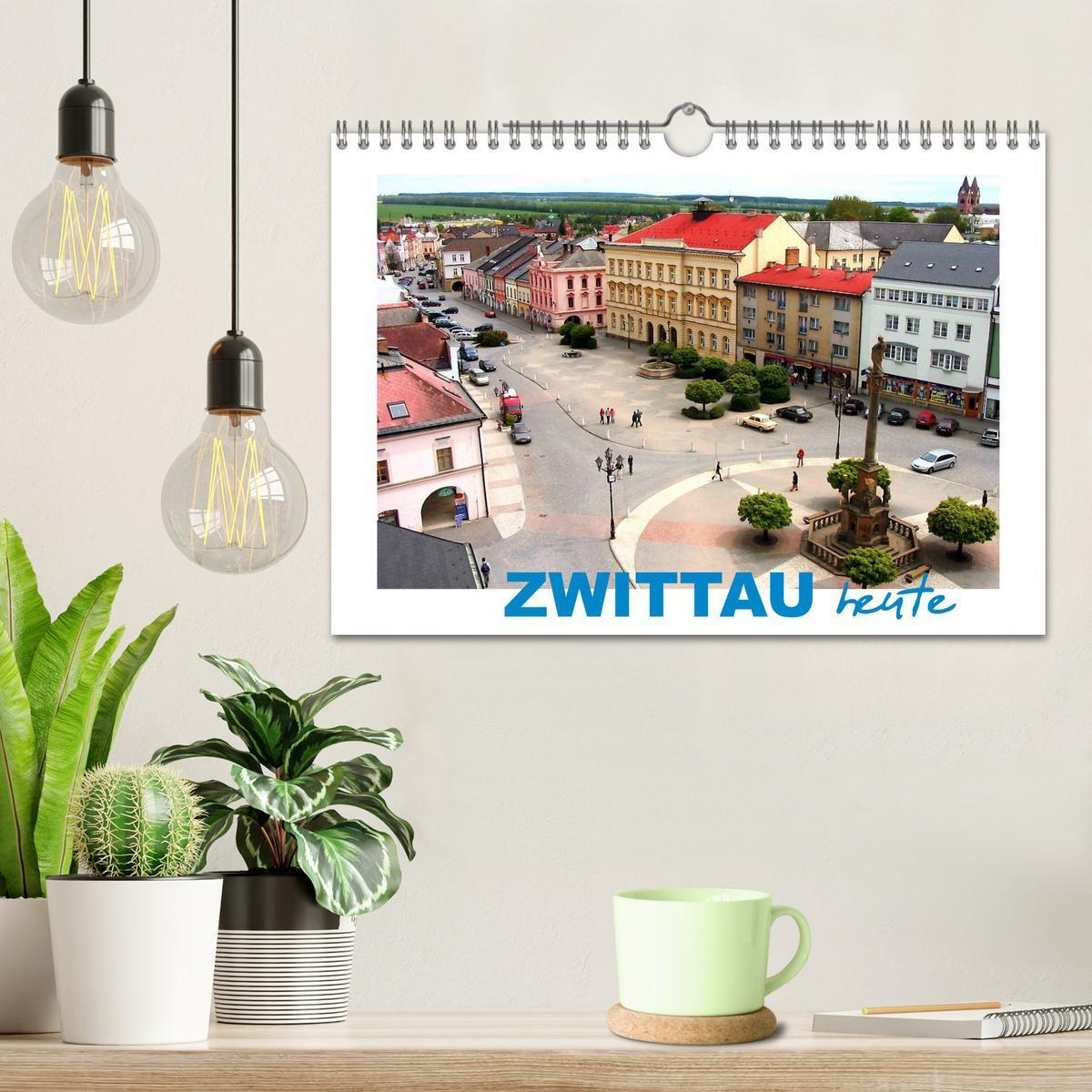 Bild: 9783435575343 | Zwittau heute (Wandkalender 2025 DIN A4 quer), CALVENDO Monatskalender