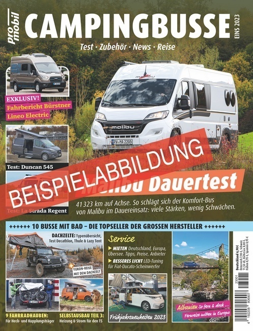 Cover: 9783613321786 | pro mobil Extra Campingbusse - 01/2024 | Taschenbuch | 122 S. | 2024