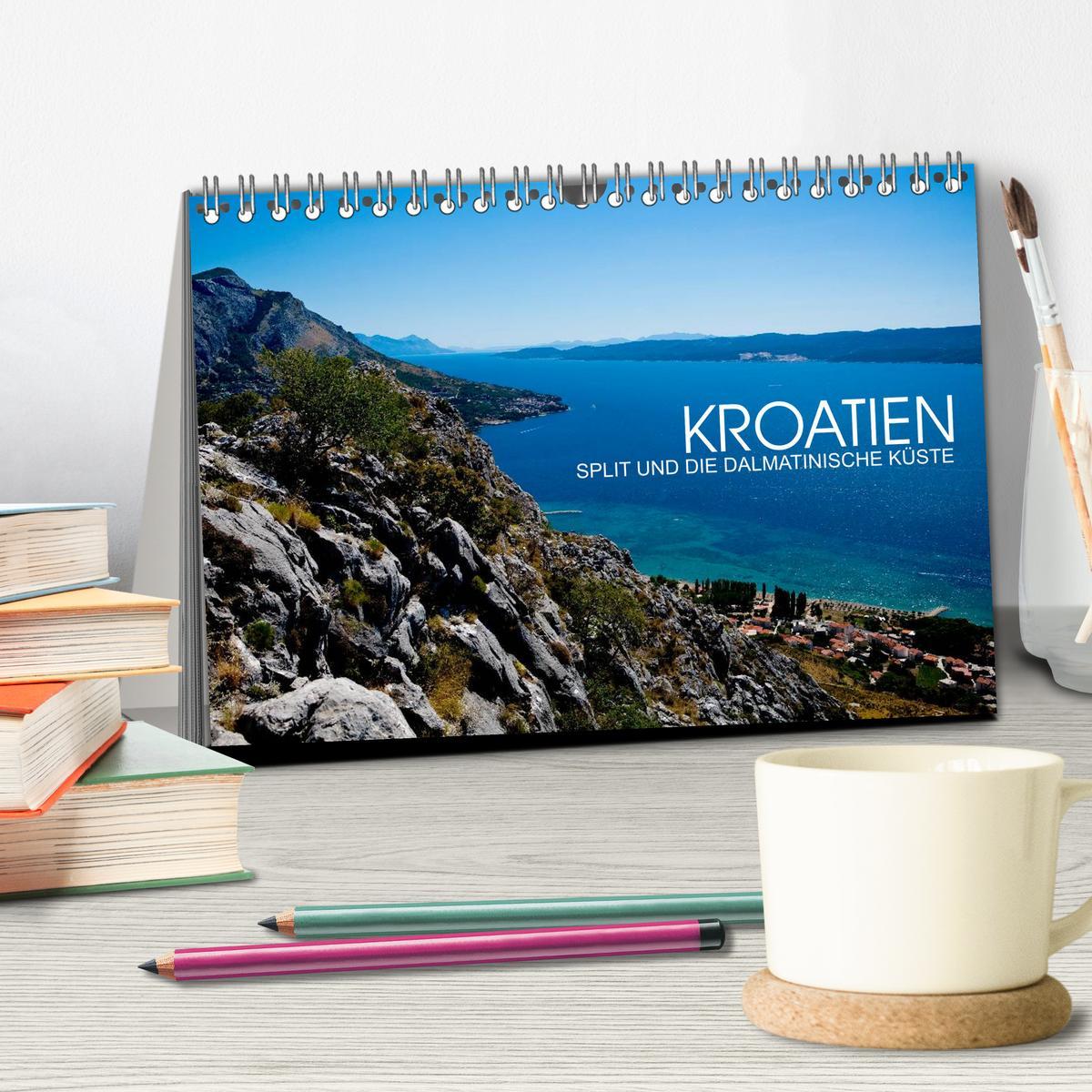 Bild: 9783435573639 | Kroatien - Split und die dalmatinische Küste (Tischkalender 2025...