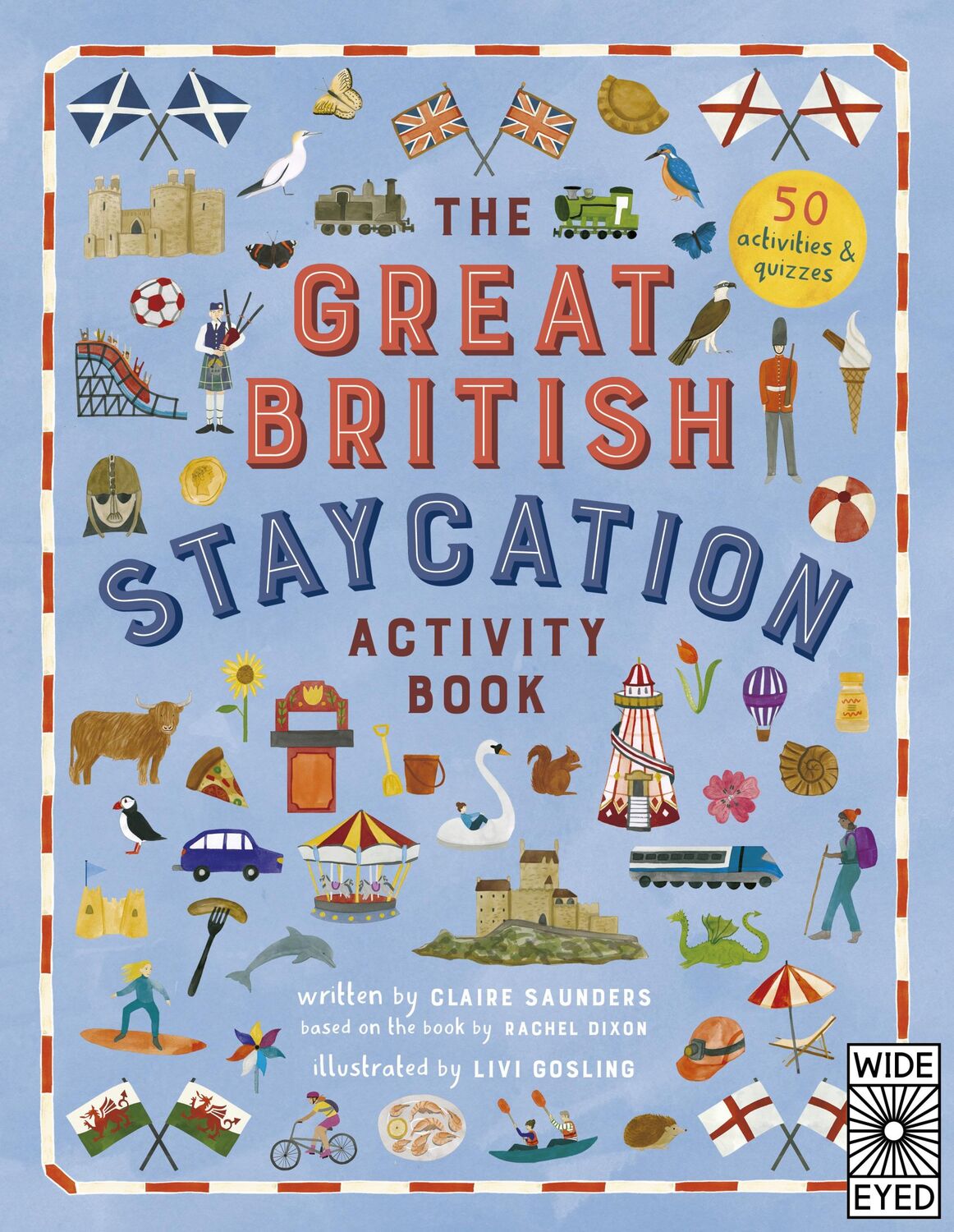 Cover: 9780711268661 | The Great British Staycation Activity Book | Claire Saunders (u. a.)