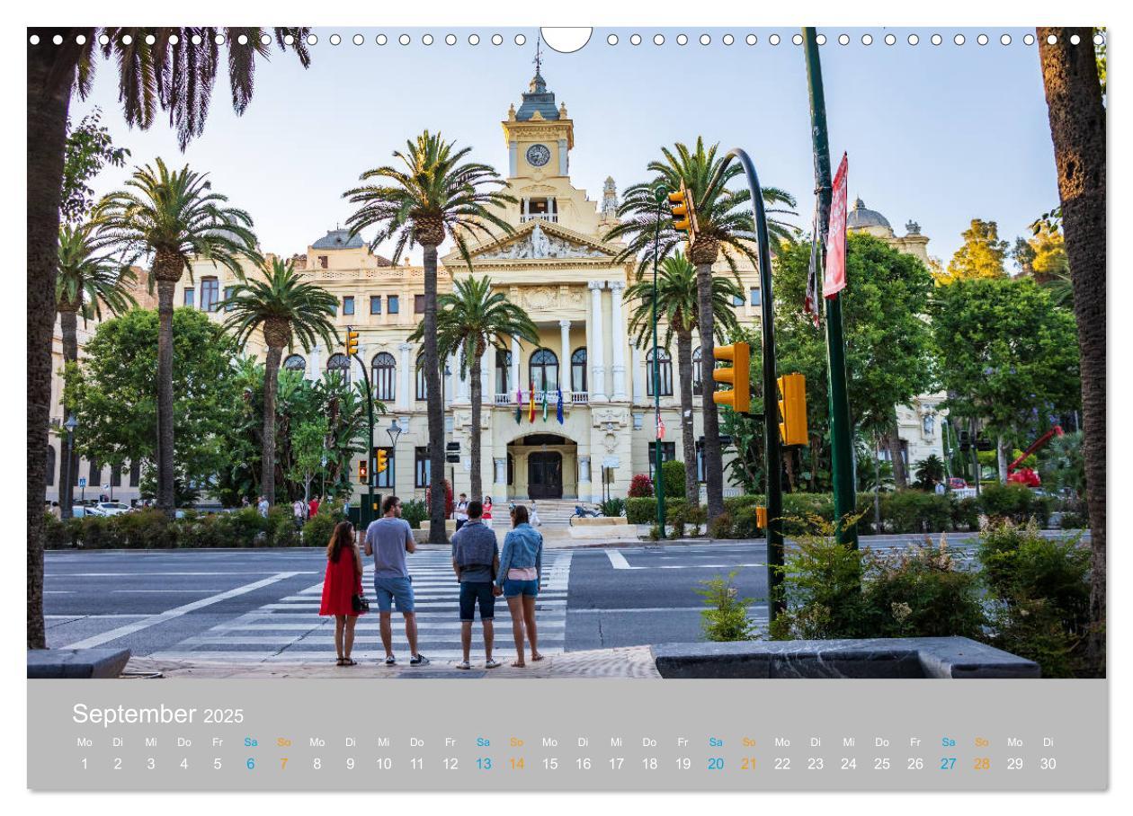 Bild: 9783435231119 | Malaga - andalusische Mittelmeerküste (Wandkalender 2025 DIN A3...