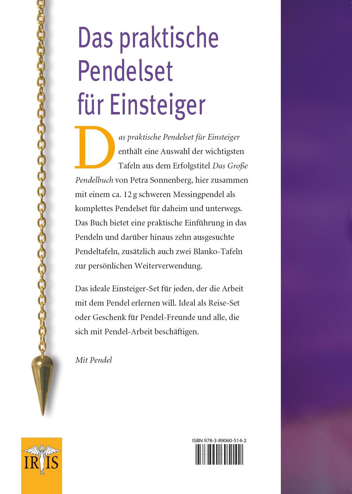 Rückseite: 9783890605142 | Das praktische Pendelset für Einsteiger | Petra Sonnenberg | Buch