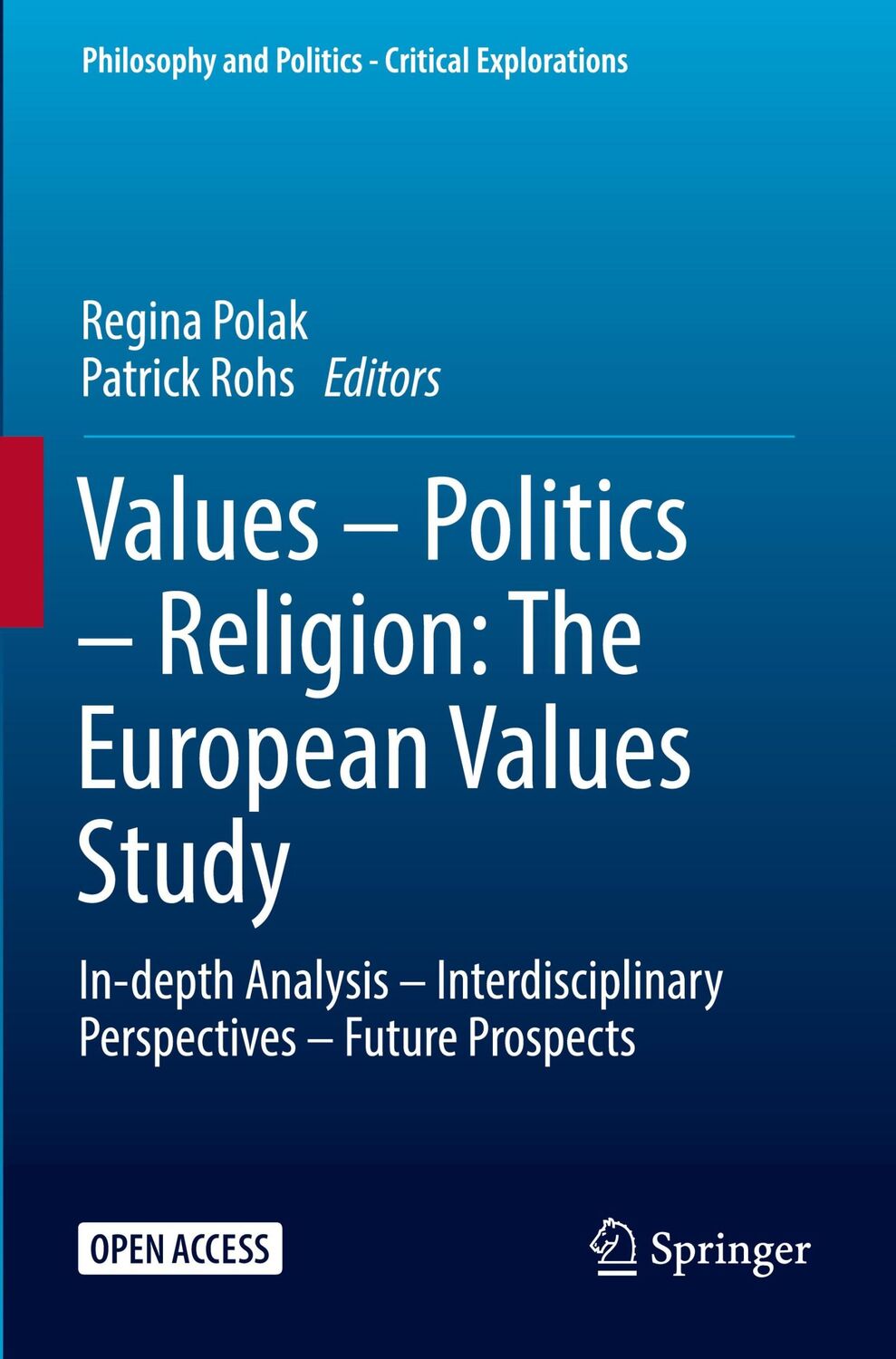 Cover: 9783031313660 | Values ¿ Politics ¿ Religion: The European Values Study | Rohs (u. a.)