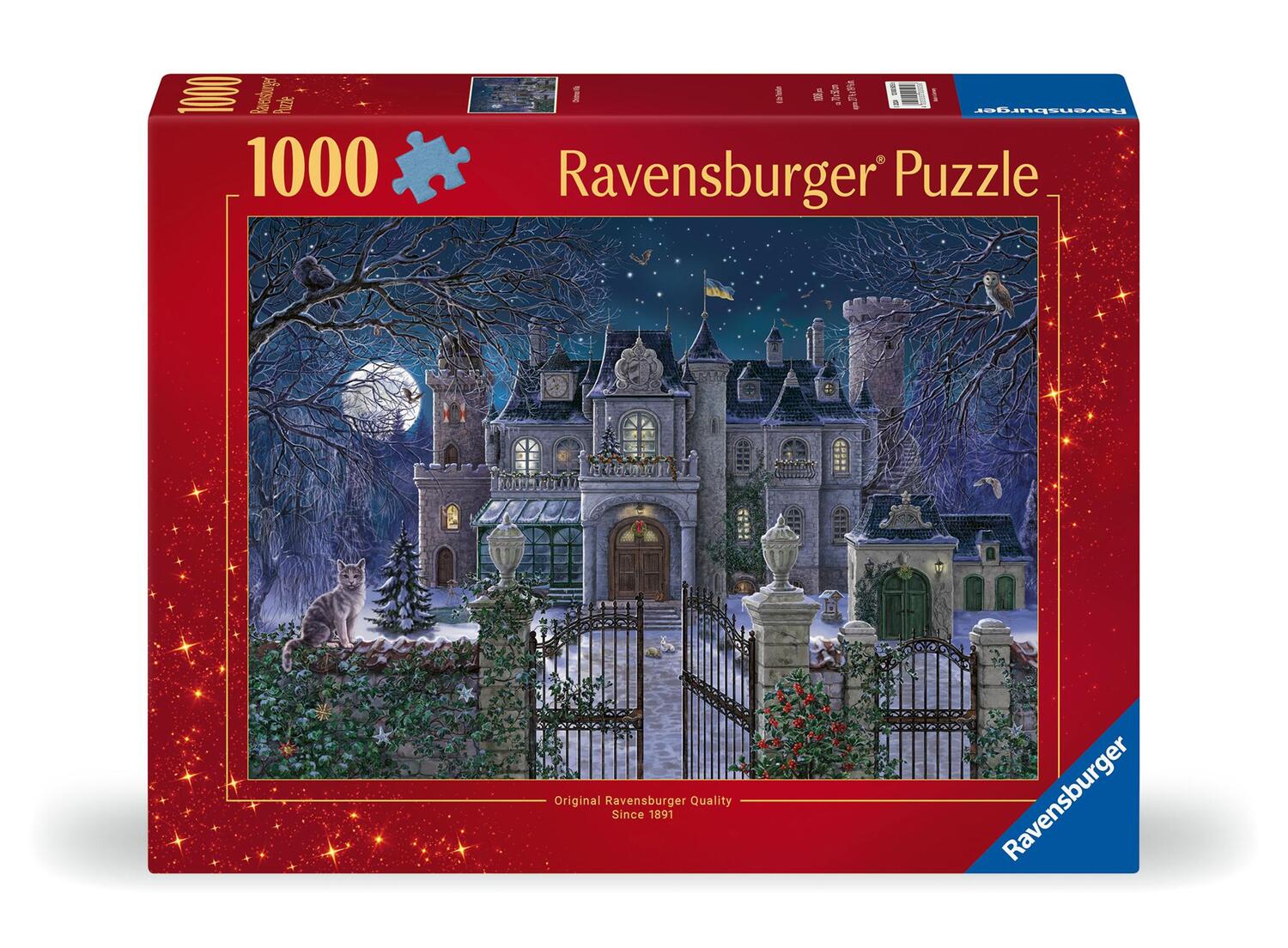 Cover: 4005555005056 | Ravensburger Puzzle 12000505 - Die Weihnachtsvilla - 1000 Teile...