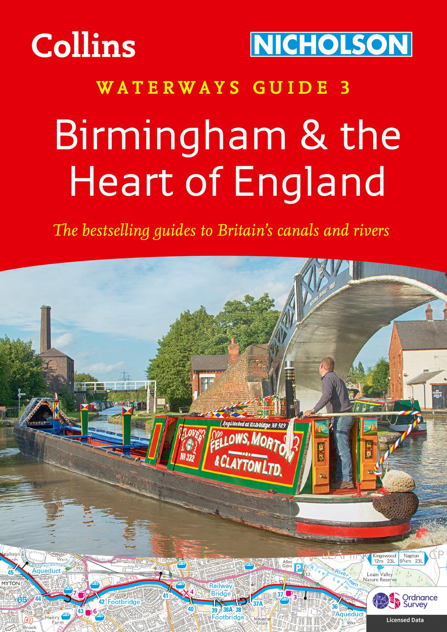 Cover: 9780008490683 | Birmingham and the Heart of England (3) | Nicholson Waterways Guides