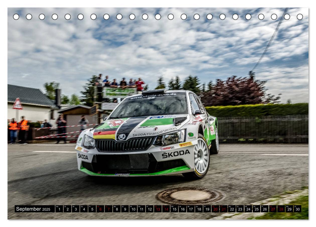 Bild: 9783435399383 | SCHNELL! AUTHENTISCH! MITTENDRIN! - RALLYE! (Tischkalender 2025 DIN...