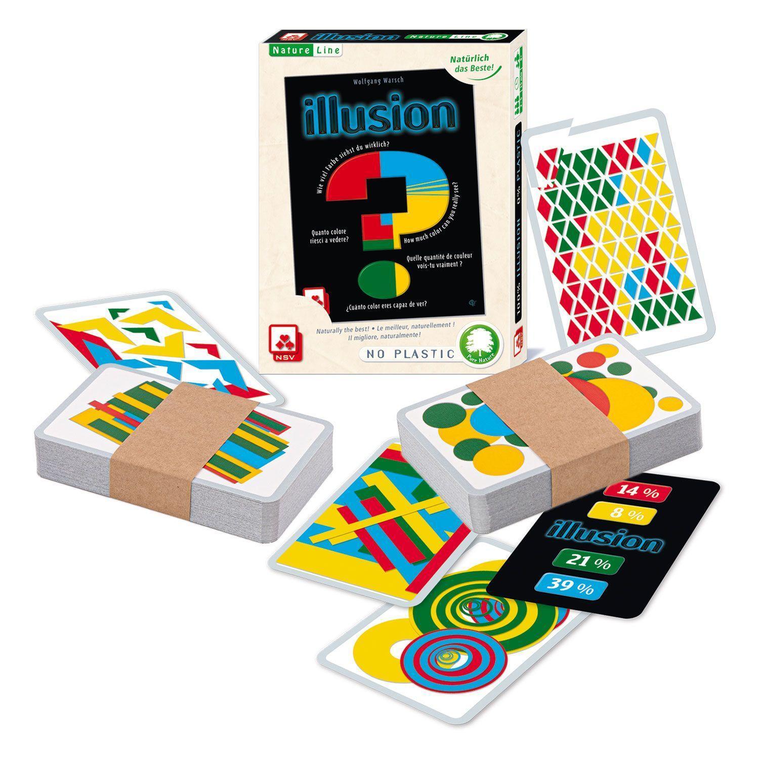 Bild: 4012426830082 | Illusion - Natureline | Nürnberger Spielkarten Verlag | Spiel | 2022