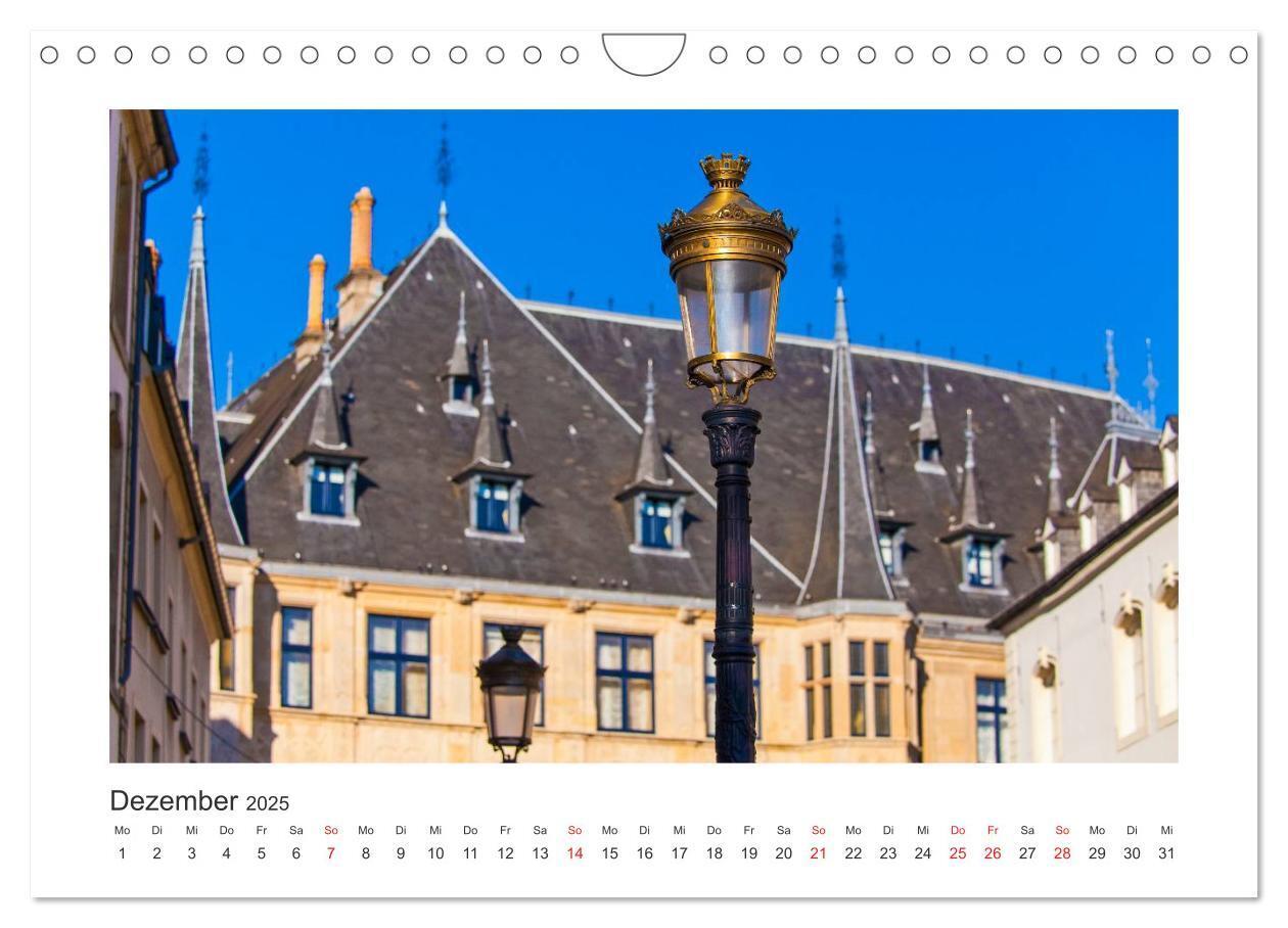 Bild: 9783435592586 | LUXEMBURG Stadt der Kontraste (Wandkalender 2025 DIN A4 quer),...