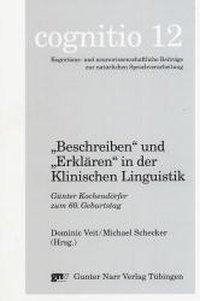 Cover: 9783823357391 | 'Beschreiben'und 'Erklären'in der klinischen Linguistik | Dominic Veit