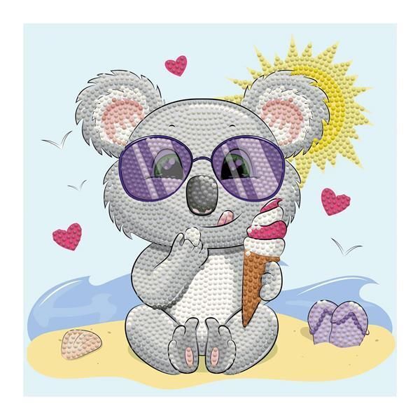 Bild: 4895225924417 | Diamond Dotz Koala Eiscreme | Stück | Deutsch | Diamond Dotz