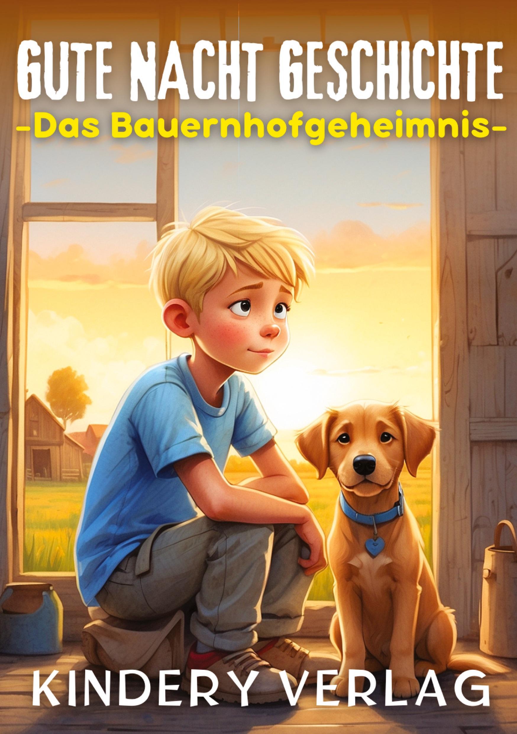 Cover: 9783384300140 | Gute Nacht Geschichte - Das Bauernhofgeheimnis | Kindery Verlag | Buch