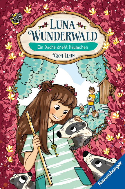 Cover: 9783473403554 | Luna Wunderwald, Band 6: Ein Dachs dreht Däumchen (magisches...