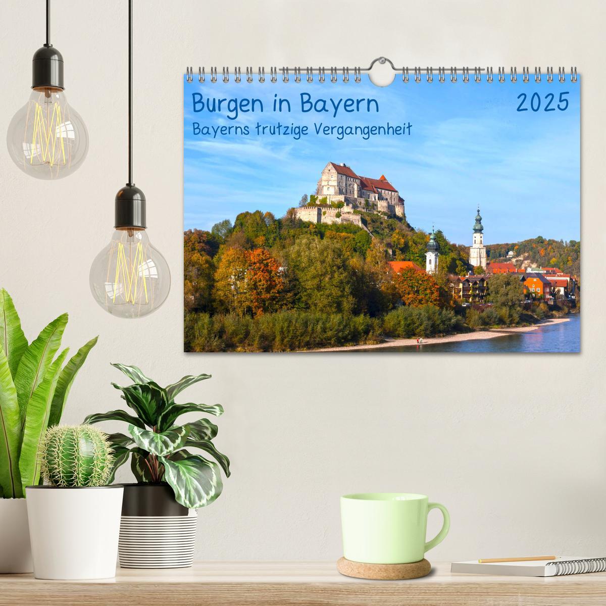 Bild: 9783435194759 | Burgen in Bayern Bayerns trutzige Vergangenheit (Wandkalender 2025...