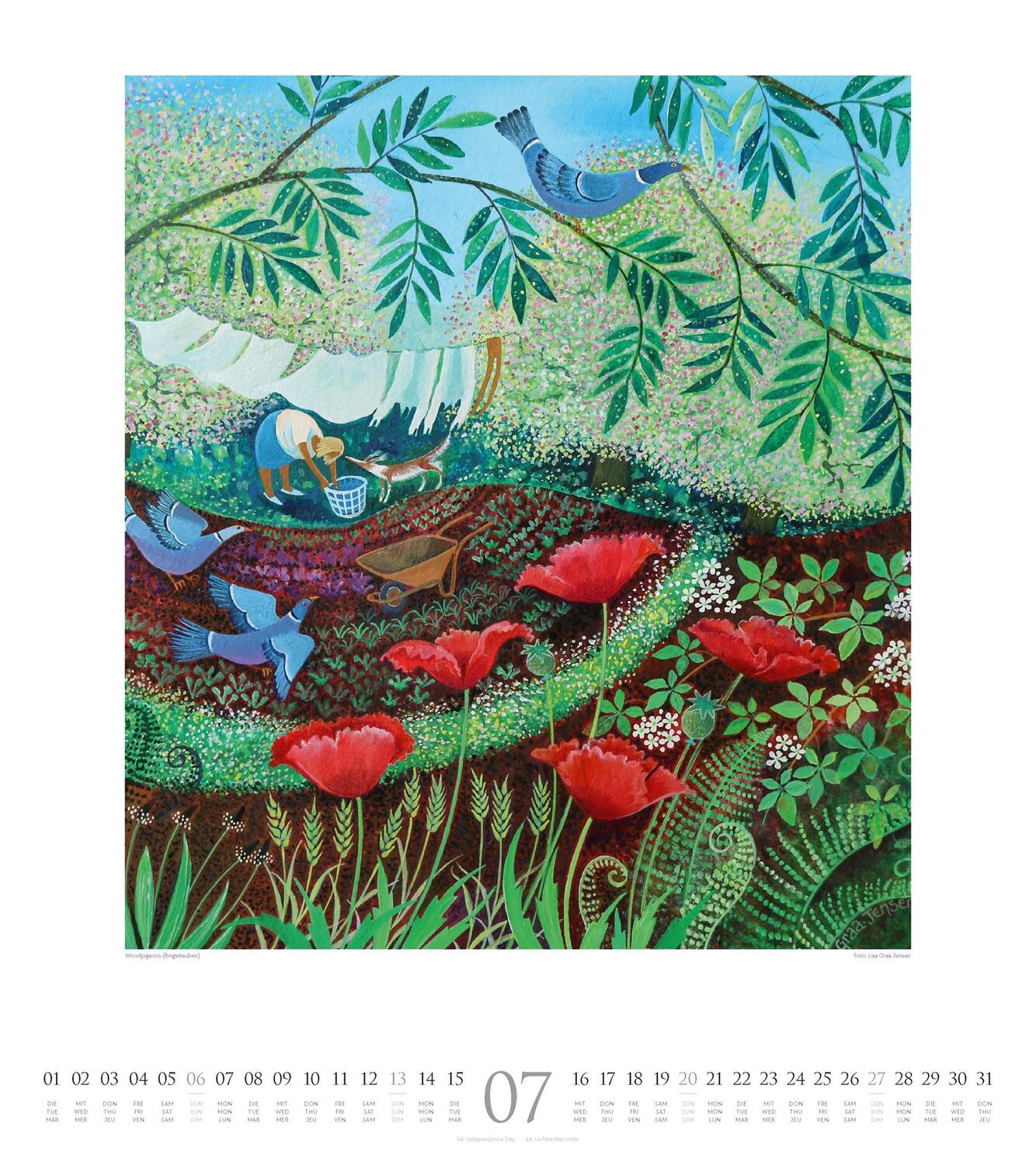 Bild: 9783838425146 | Naive Malerei Kalender 2025 | Ackermann Kunstverlag | Kalender | 14 S.